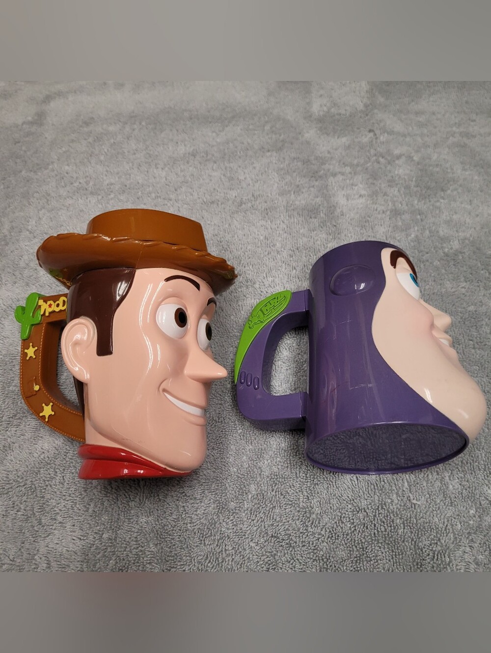 Disney Pixar Toy Story Woody And Buzz Lightyear Cups Mugs - Picture 2 of 16